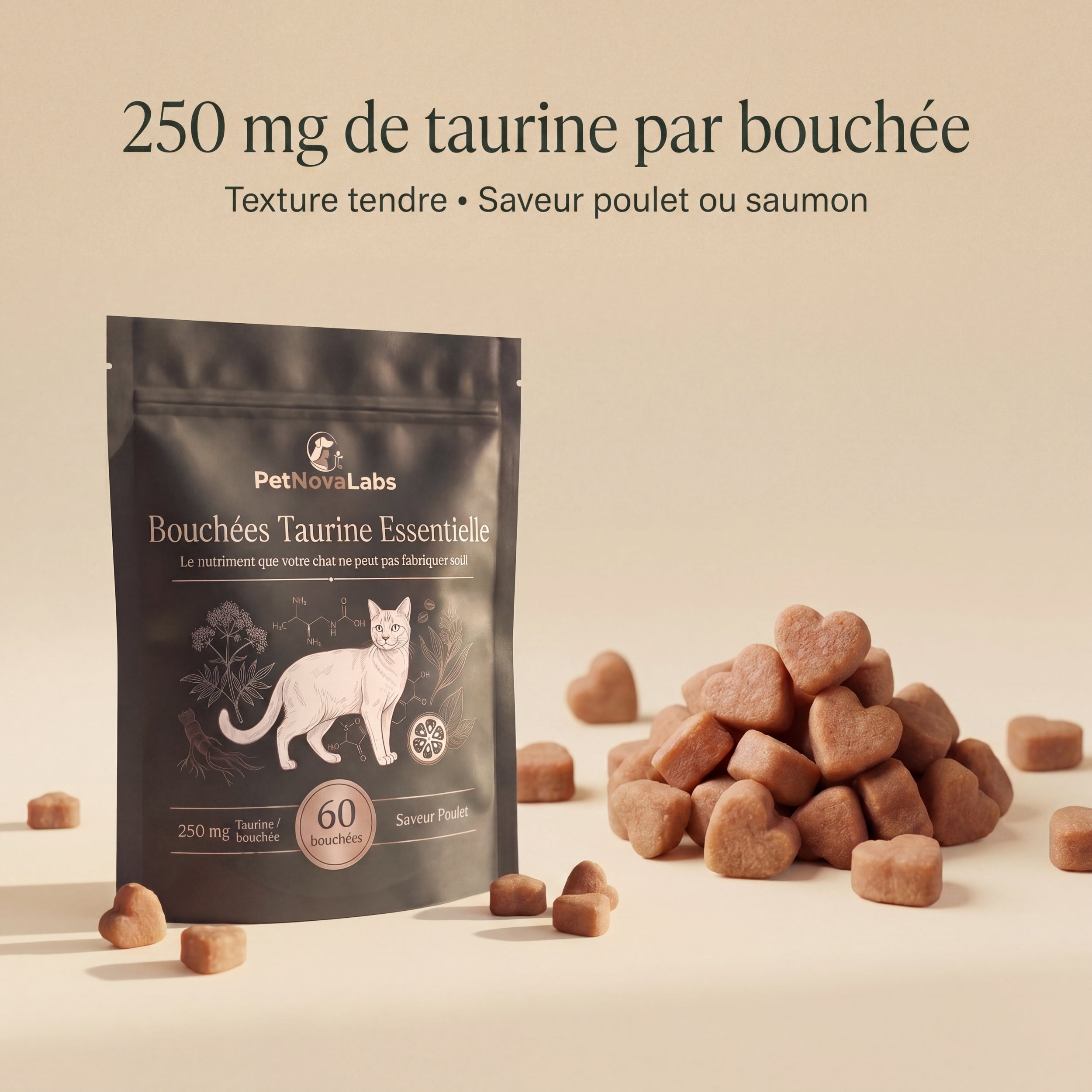 Essential Taurine Bites | PetNovaLabs